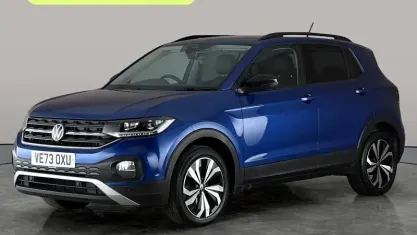 Used VW T-Cross Black Edition 115 HP (84 kW) 2024 Blue SUV