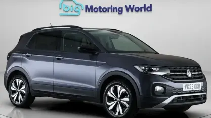 Second-hand VW T-Cross Black Edition 110 CP (80 kW) 2023 Gri SUV
