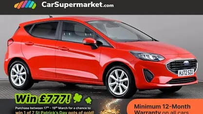 Used Ford Fiesta Trend 101 HP (74 kW) 2022 Red Hatchback