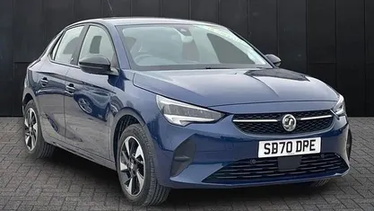 Used Vauxhall Corsa-e 100 kW (136 HP) 2020 Blue Hatchback