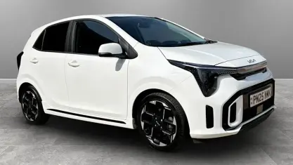 Used Kia Picanto GT-Line S 77 HP (56 kW) 2024 White Hatchback