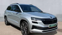 Brilliant silver Used 2024 Skoda Karoq SportLine SUV | £27,273 (Fair price)