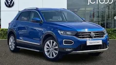 Blue Used 2018 VW T-Roc SEL SUV | £14,920 (Fair price)
