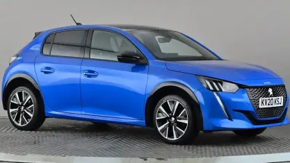 Gebraucht Peugeot 208 GT-line 102 PS (75 kW) 2020 Blau Kleinwagen