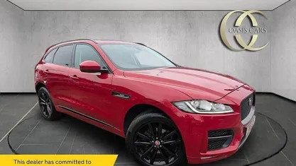 Used Jaguar F-Pace R-Sport 180 HP (132 kW) 2019 Red SUV