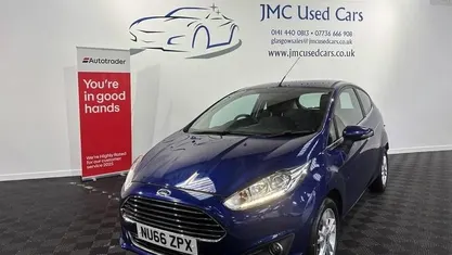 Blue Used 2016 Ford Fiesta Zetec Hatchback | £3,995 (Fair price)