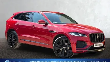 Used Jaguar F-Pace R-Dynamic 204 HP (150 kW) 2021 Red SUV