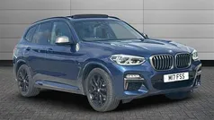 Blue Used 2018 BMW X3 M Sport SUV | £27,995 (Good price)