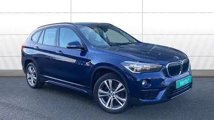 Blue Used 2018 BMW X1 Sport Line SUV | £16,043 (Fair price)
