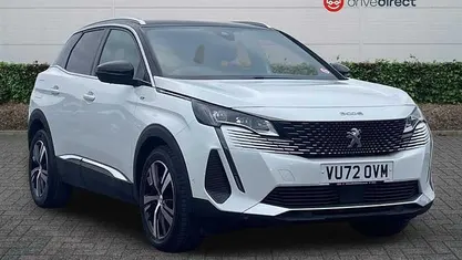 White Used 2022 Peugeot 3008 GTi Estate | £17,990 (Fair price)