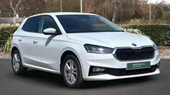 Moon white metallic Used 2024 Skoda Fabia SE L Hatchback | £18,000 (Fair price)