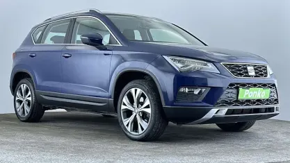 Used Seat Ateca Ecomotive 116 HP (85 kW) 2017 Blue SUV