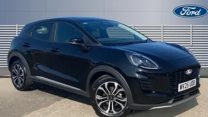 Used Ford Puma Titanium 125 HP (91 kW) 2025 Black SUV
