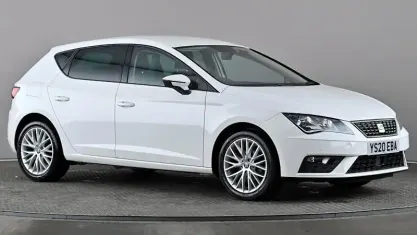 Begagnad Seat Leon SE Dynamic 116 HK (85 kW) 2020 Vit Halvkombi