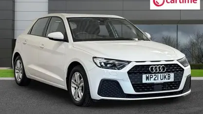 Used Audi A1 Sportback Design 95 HP (69 kW) 2021 White Hatchback