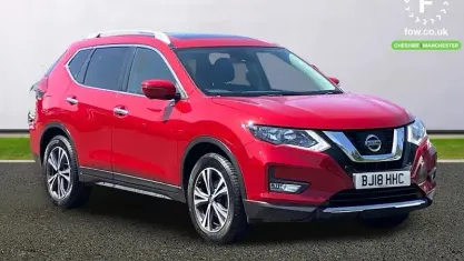 Used Nissan X-Trail N-Connecta 163 HP (119 kW) 2017 Red SUV