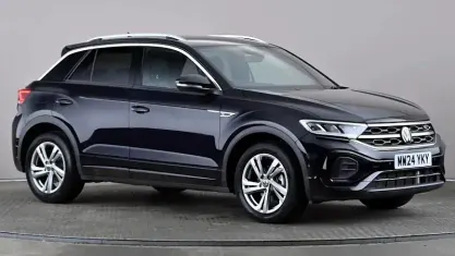 Used VW T-Roc R-line 150 HP (110 kW) 2024 Black SUV