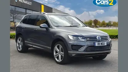 Usado VW Touareg R-line Plus 262 HP (192 kW) 2017 Cinzento SUV