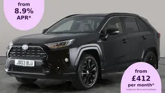 Black Used 2021 Toyota RAV4 Hybrid Edition SUV | £26,309 (Fair price)