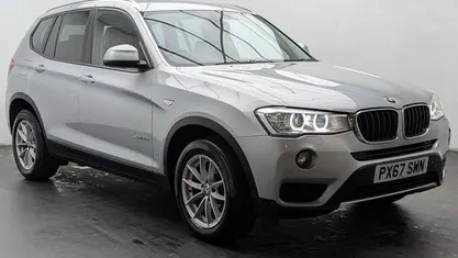 Used BMW X3 Comfort Edition 190 HP (139 kW) 2017 Silver SUV