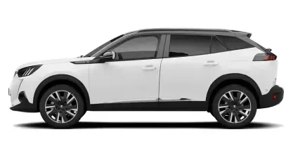 Used Peugeot e-2008 GT-line 100 kW (136 HP) 2020 White SUV