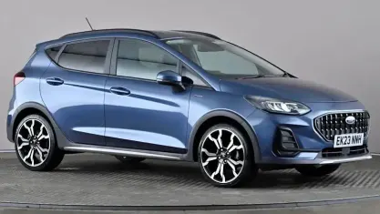 Usado Ford Fiesta Active X 125 HP (91 kW) 2023 Azul Citadino