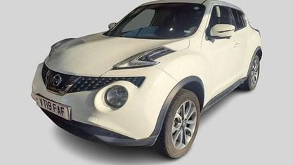Usado Nissan Juke Tekna 117 HP (86 kW) 2019 Branco SUV