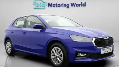 Used Skoda Fabia Comfort 110 HP (80 kW) 2023 Blue Hatchback