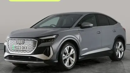 Używany Audi Q4 Sportback e-tron S-Line 125 kW (170 KM) 2022 Szary SUV
