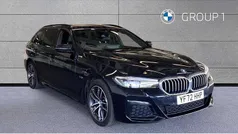 Black Used 2022 BMW 530e M Sport Estate | £27,950 (Fair price)