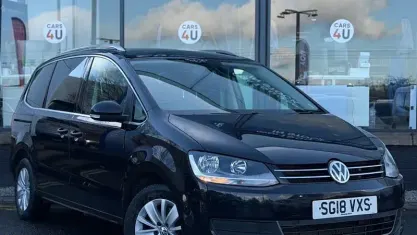 Used VW Sharan SE 150 HP (110 kW) 2018 Black MPV