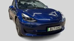 Blue Used 2021 Tesla Model 3 Standard Range Sedan | £16,999 (Fair price)