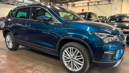 Used Seat Ateca XCELLENCE 150 HP (110 kW) 2019 Blue SUV