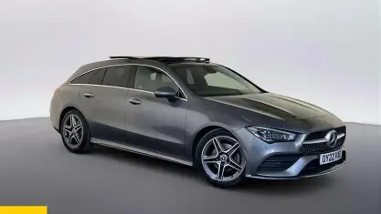 Used Mercedes CLA180 Shooting Brake AMG line 136 HP (100 kW) 2022 Grey Estate