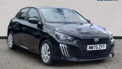 Usado Peugeot 208 Style 101 CV (74 kW) 2025 Negro Utilitario
