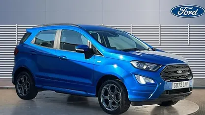Used Ford Ecosport ST-Line 125 HP (91 kW) 2022 Blue SUV