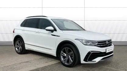 Used VW Tiguan R-line Edition 150 HP (110 kW) 2023 White SUV
