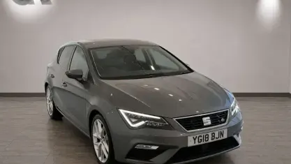 Used Seat Leon FR 125 HP (91 kW) 2018 Grey Hatchback