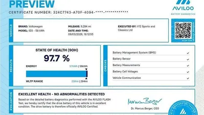Used VW ID.3 Pro Performance 150 kW (204 HP) 2021 Hatchback