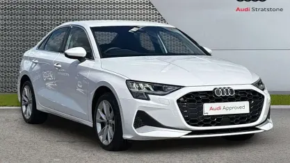 Used Audi A3 Sport 116 HP (85 kW) 2024 White Sedan