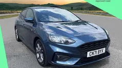 Blue Used 2021 Ford Focus ST-Line Hatchback | £13,995 (Fair price)
