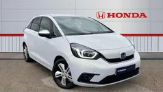 Sunlight white Used 2021 Honda Jazz Hybrid Hatchback | £15,357 (Fair price)