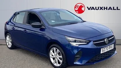 Used Vauxhall Corsa 75 HP (55 kW) 2020 Blue Hatchback