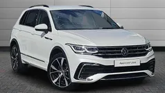 Oryx white Used 2023 VW Tiguan R-line SUV | £28,495 (Fair price)