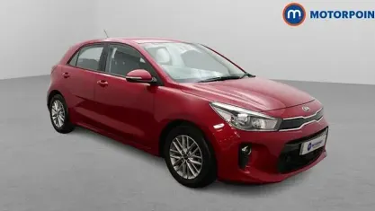 Used Kia Rio 99 HP (72 kW) 2018 Red Hatchback