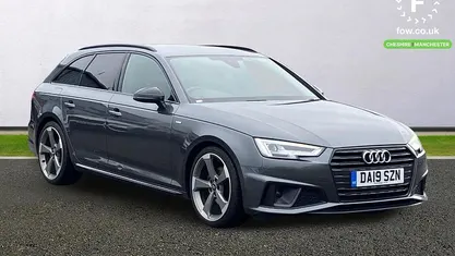 Used Audi A4 Black Edition 190 HP (139 kW) 2019 Grey Estate