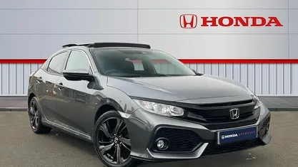 Grey Used 2018 Honda Civic EX Hatchback | £11,636 (Fair price)