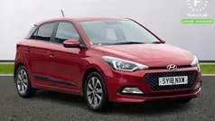 Red Used 2017 Hyundai i20 Premium Hatchback | £9,099 (Fair price)
