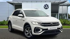 Pure white Used 2022 VW T-Roc R-line SUV | £23,499 (Fair price)