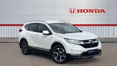 Platinum white pearl Used 2019 Honda CR-V Hybrid SUV | £19,300 (Fair price)